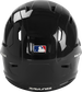Back view of Rawlings Mach Gloss Batting Helmet - SKU: MCH01A image number null