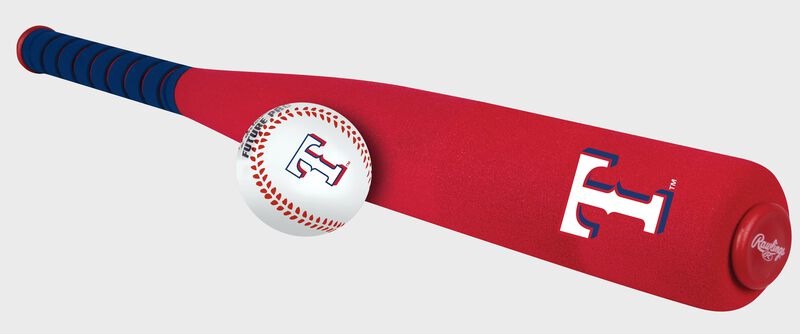 MLB Texas Rangers Foam Bat and Ball Set