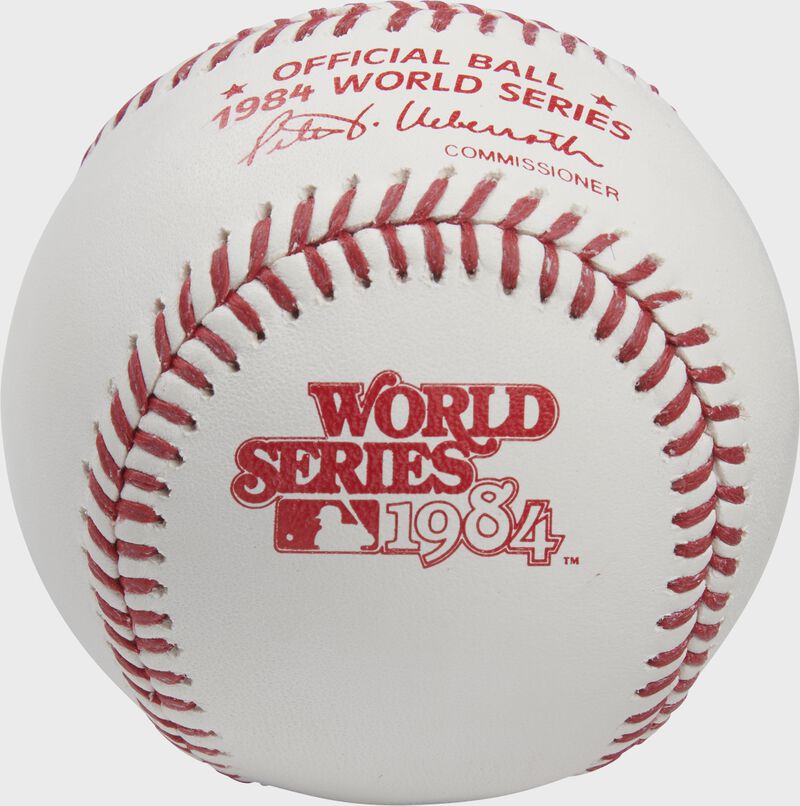 Rawlings MLB World Series Commemorative Baseball, 1984 loading=