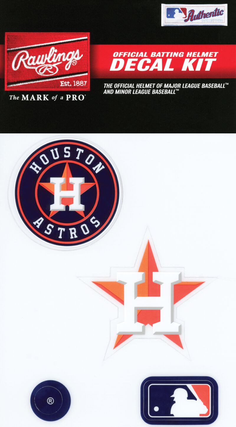 MLB Houston Astros Decal Kit