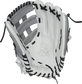 PRO1275SB-6WG Rawlings 12.75-inch softball outfield glove with a white palm and black laces image number null