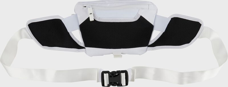 Back of a white Rawlings sling bag - SKU: RSLING-WH