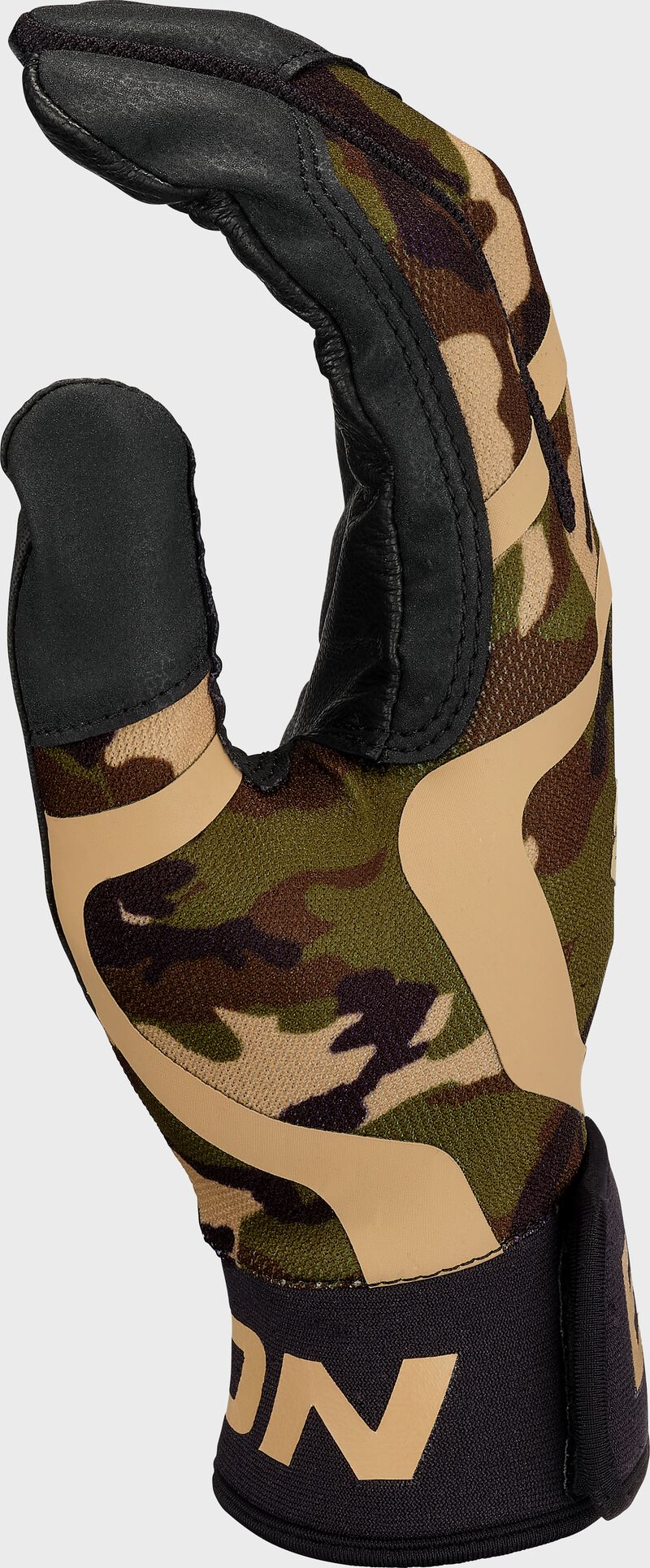 EASTON ADULT MAV GT BASEBALL BATTING GLOVES - TAN/ARMY CAMO - LARGE loading=