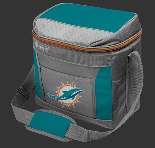 Rawlings Miami Dolphins 16 Can Cooler In Team Colors With Team Logo On Front SKU #03291074111