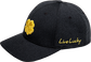 Left-side view of Rawlings Black Clover Gold Glove Fitted Hat - SKU: BCR1GG0571 image number null