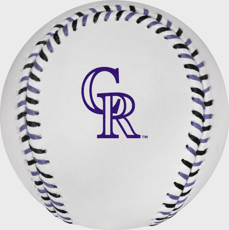 Rawlings MLB Team Series Commemorative Baseball, Colorado Rockies