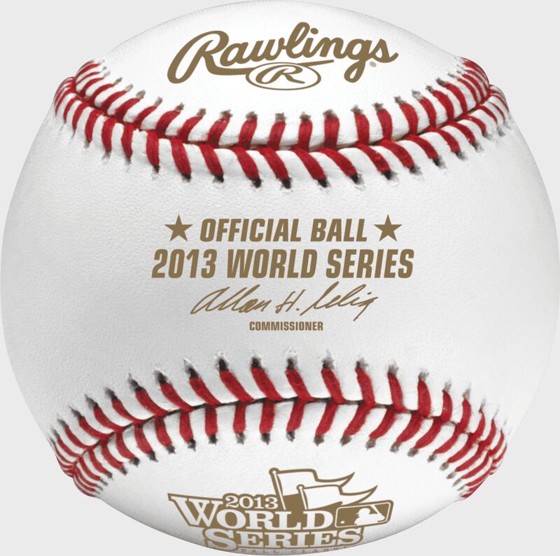 MLB 2013 World Series Baseballs