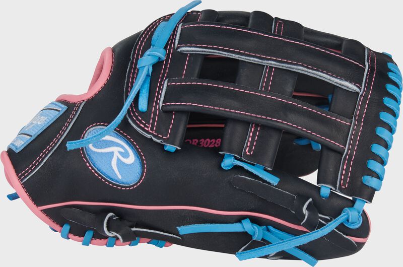 Thumb of a Heart of the Hide ContoUR Fit 12.5-Inch Baseball Glove with a black Pro H-web
