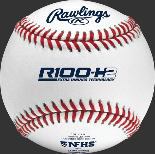 R100-H2 NFHS Official High School baseball with NFHS logo