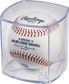 A 2022 All-Star Futures game baseball in a clear display cube - SKU: RSGEA-ROMLBAF22-R image number null