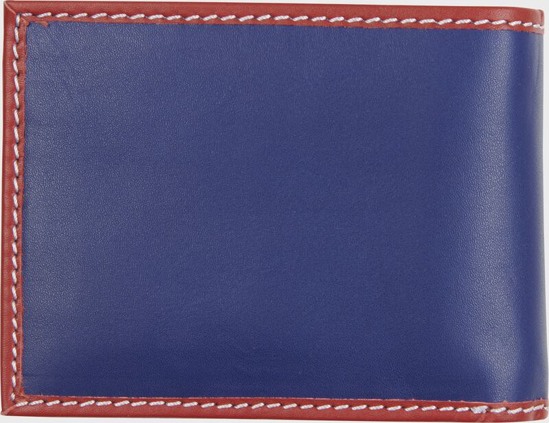 Rawlings "Pop" Baseball Stitch Bi-Fold Leather Wallet