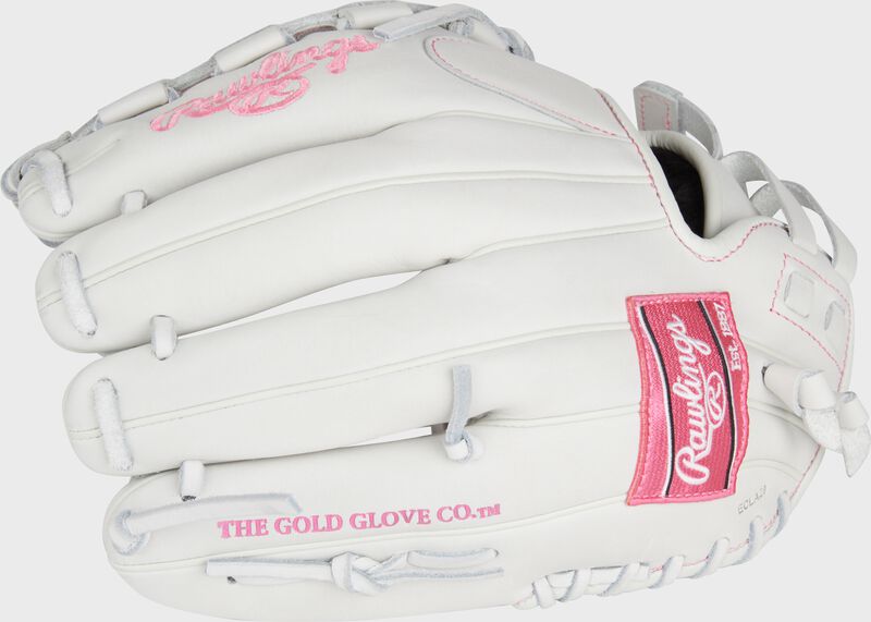 Liberty Advanced Color Series 12 in Fastpitch Glove, White/Pink, Right
