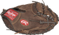 Web back view of Player Preferred 33-in Catchers Mitt image number null