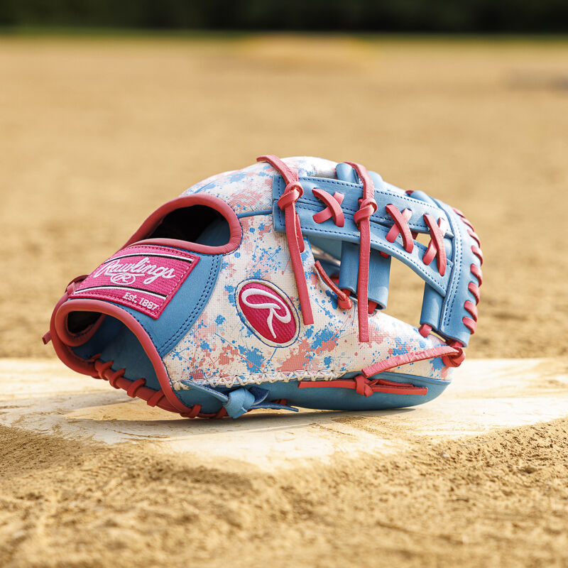 Heart of the Hide Spatter Print Speed Shell Infield Glove, Right Hand Throw