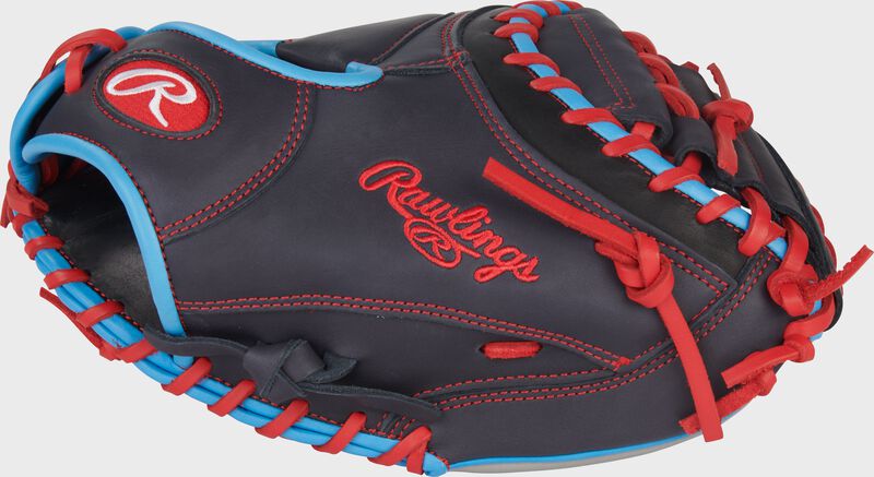 Thumb of a navy Rawlings NXT Series 32.5-Inch Catcher's Mitt