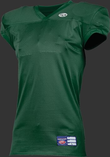 Youth Game/Practice Football Jersey Dark Green