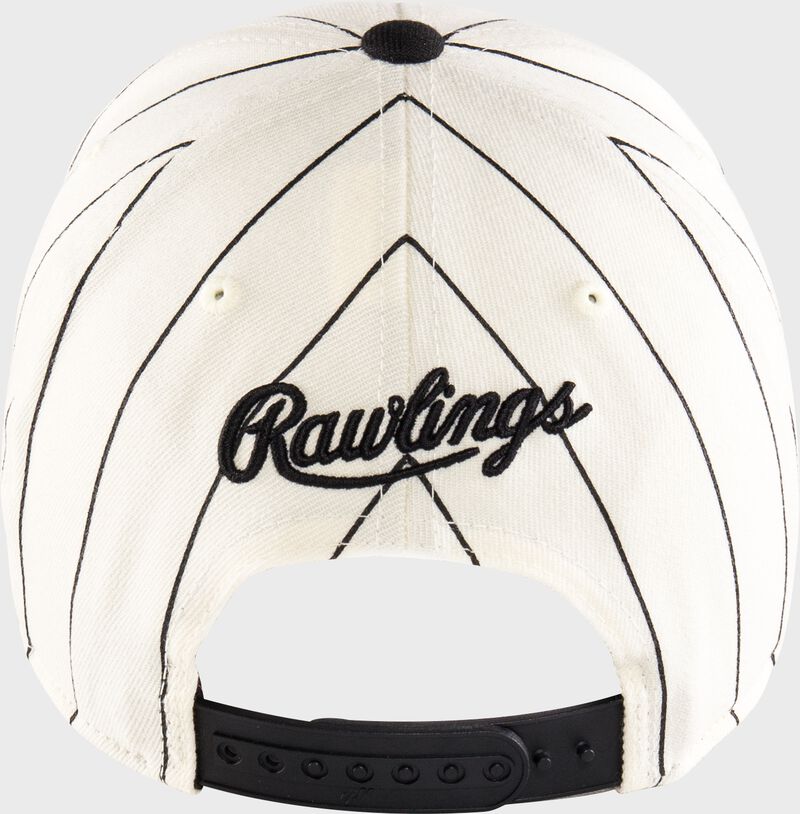 Back view of Rawlings Black Clover Retro Hat - SKU: BC0R000071