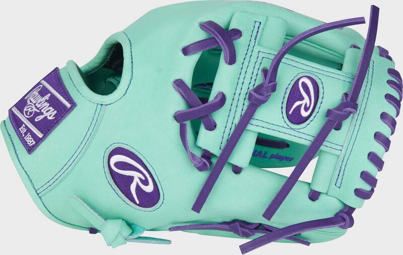 Thumb of a mint Heart of the Hide 11.5-Inch Mint Infield Glove with a Pro I-web