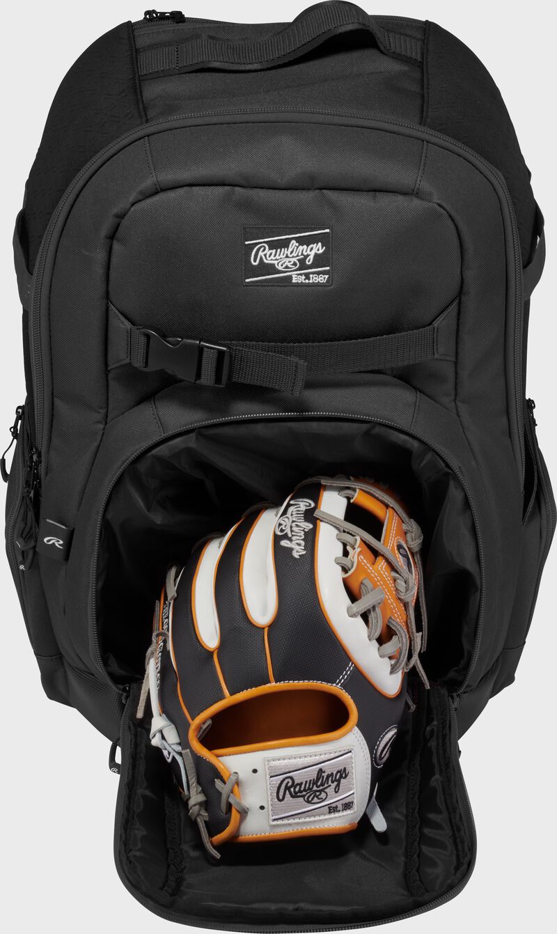 Rawlings Journey Players Backpack, Black
