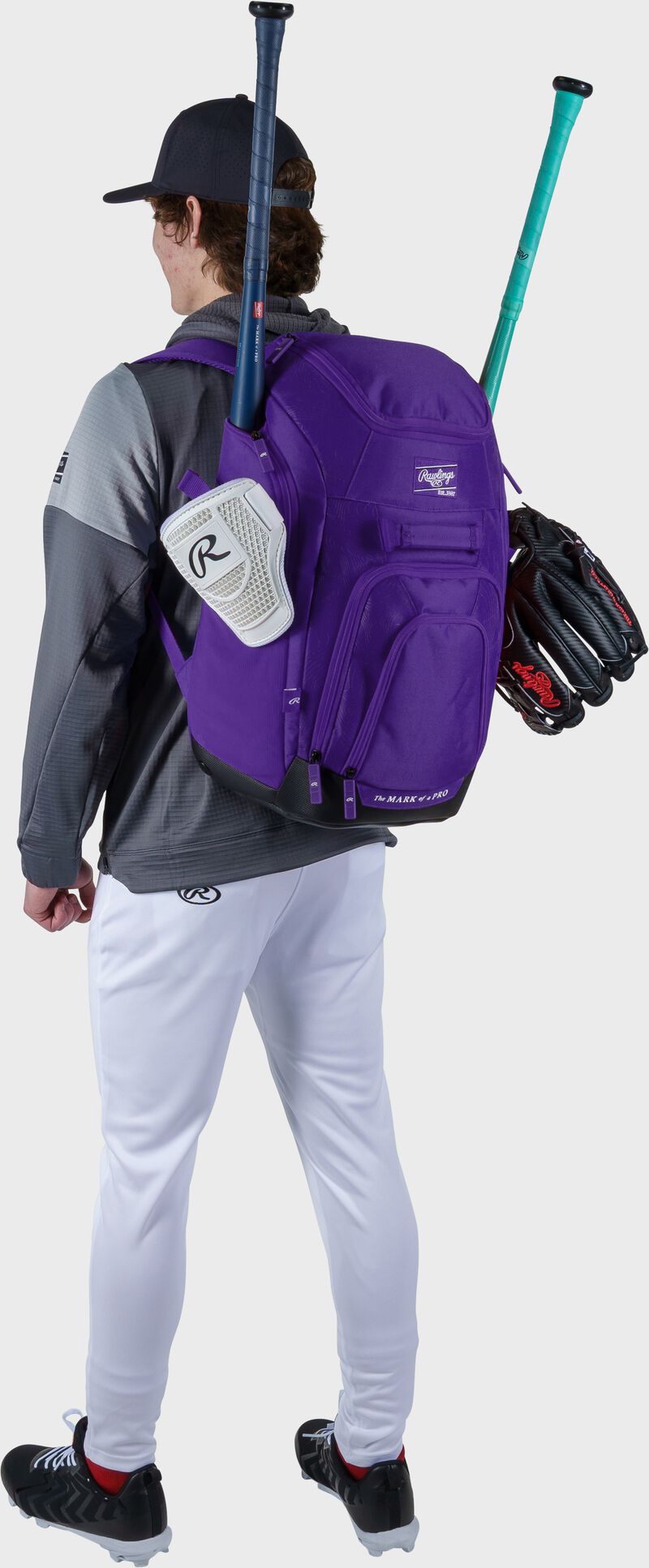 Franchise 2 Players Backpack, Purple