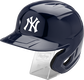 Front left of a navy Rawlings New York Yankees replica helmet - SKU: MLBMR-NYY image number null