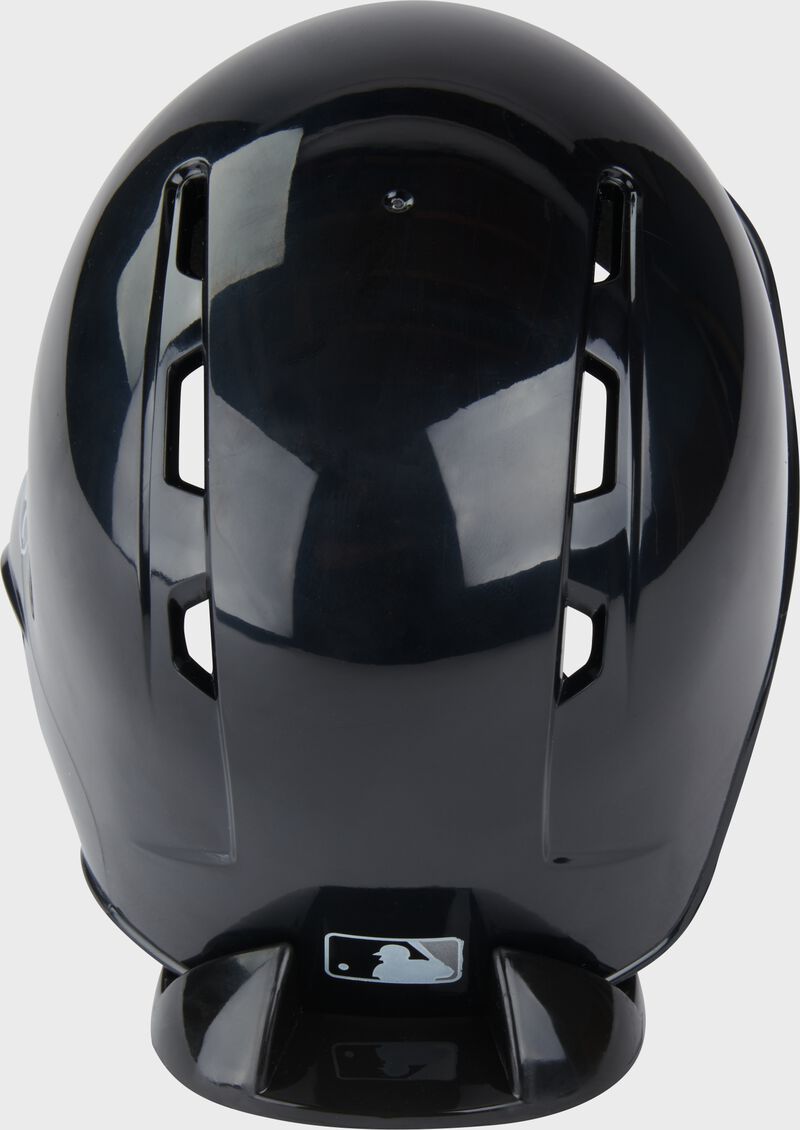 Back of a black White Sox mini replica helmet loading=