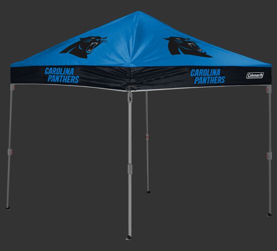 Rawlings Black and Blue NFL Carolina Panthers 10x10 Canopy Shelter With Team Logo and Name SKU #03221090111