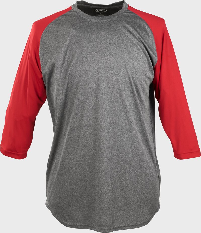 Rawlings 3/4 Sleeve Performance Jersey Shirt, Adult & Youth loading=