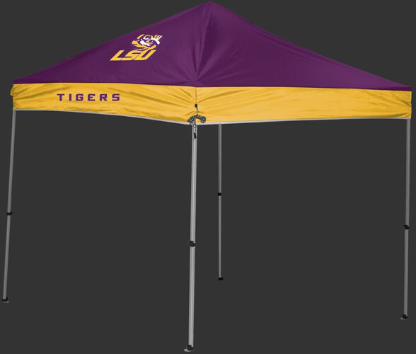 Rawlings Purple and Gold NCAA LSU Tigers 9x9 Canopy Shelter With Team Logo and Name SKU #04033035111