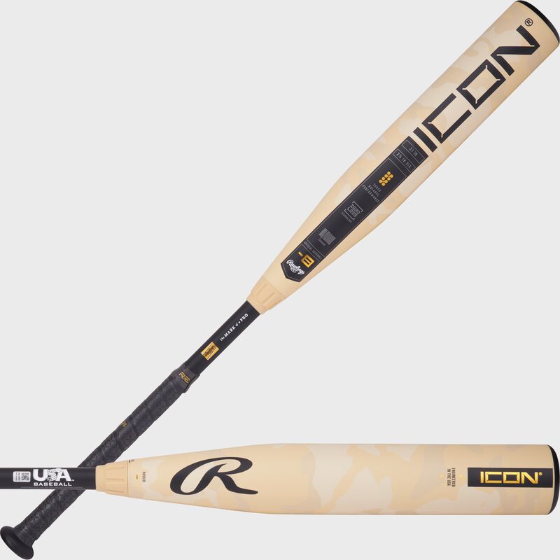 2025 Rawlings Icon USA Baseball Bat Top USA Bats Rawlings