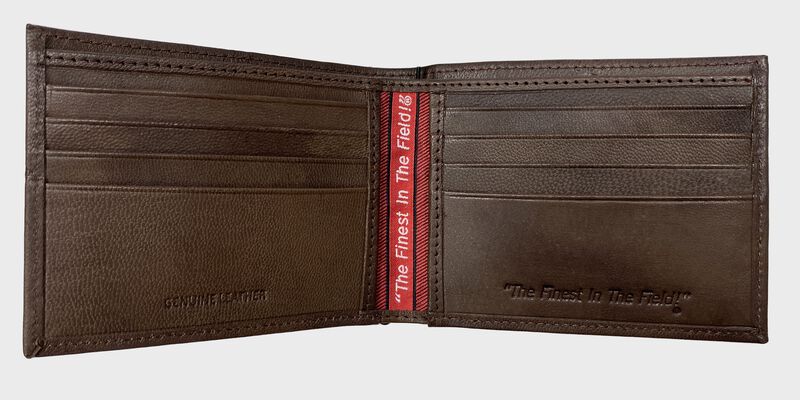 Debossed Stitch Bi-Fold Wallet