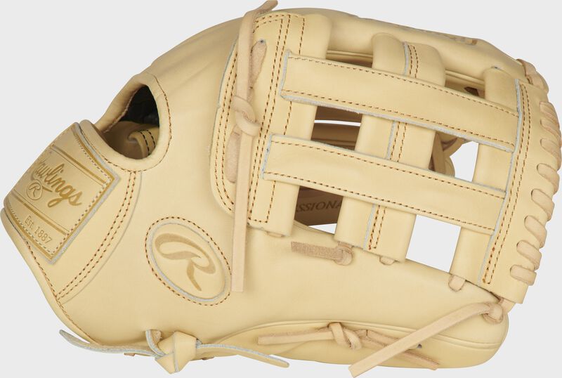 Thumb of a camel PROKB17-6C Heart of the Hide Pro Label 12.25-Inch glove with a camel H-web