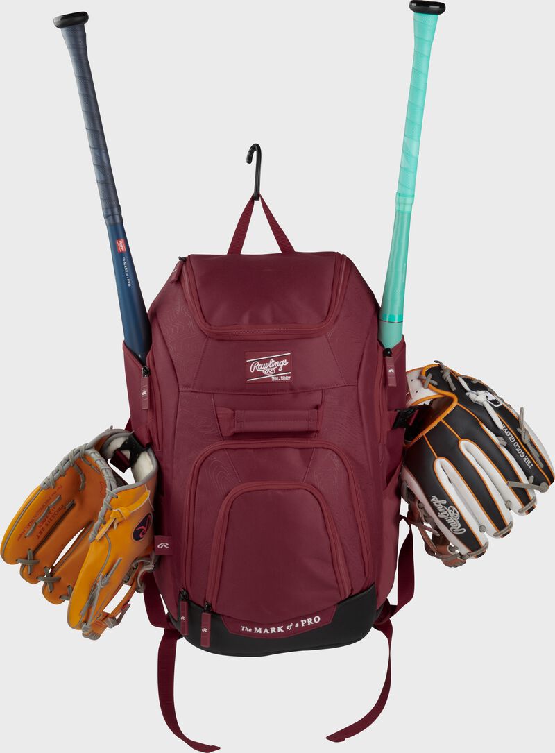 Franchise 2 Players Backpack, Maroon