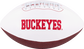 White NCAA Ohio State Buckeyes Football With Team Name SKU #05733042122 image number null