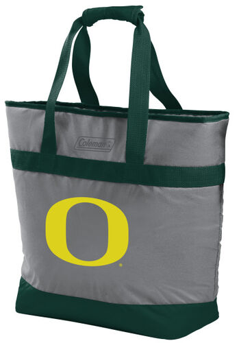Rawlings Oregon Ducks 30 Can Tote Cooler In Team Colors With Team Logo On Front SKU #07883095111