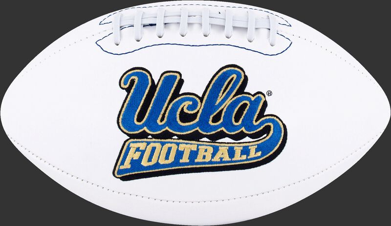 White NCAA UCLA Bruins Football With Team Logo SKU #05733065121