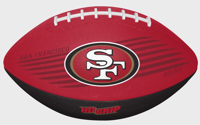 A San Francisco 49ers downfield youth football - SKU: 07731084121 loading=