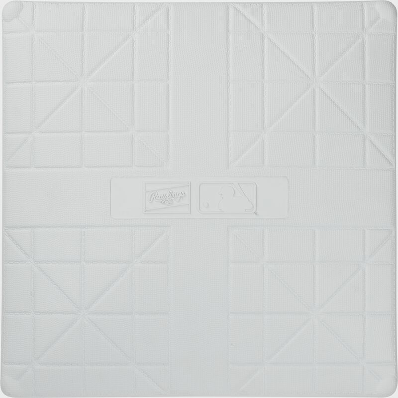 Top of a white Rawlings Pro Base - SKU: RPB