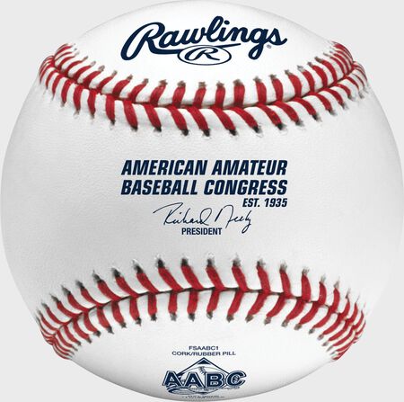 American Amateur Baseball Congress Flat Seam Baseballs American Amateur Baseball Congress Flat Seam Baseballs