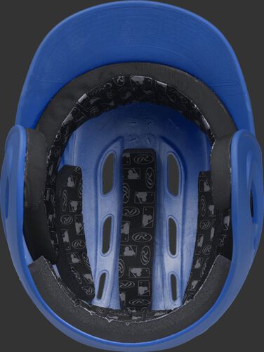 Coolflo High School/College Matte Batting Helmet Royal