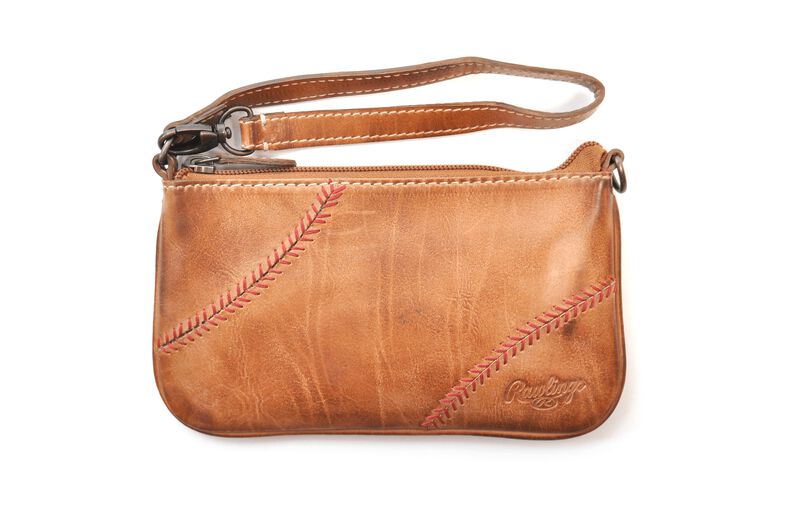Baseball Stitch Wristlet