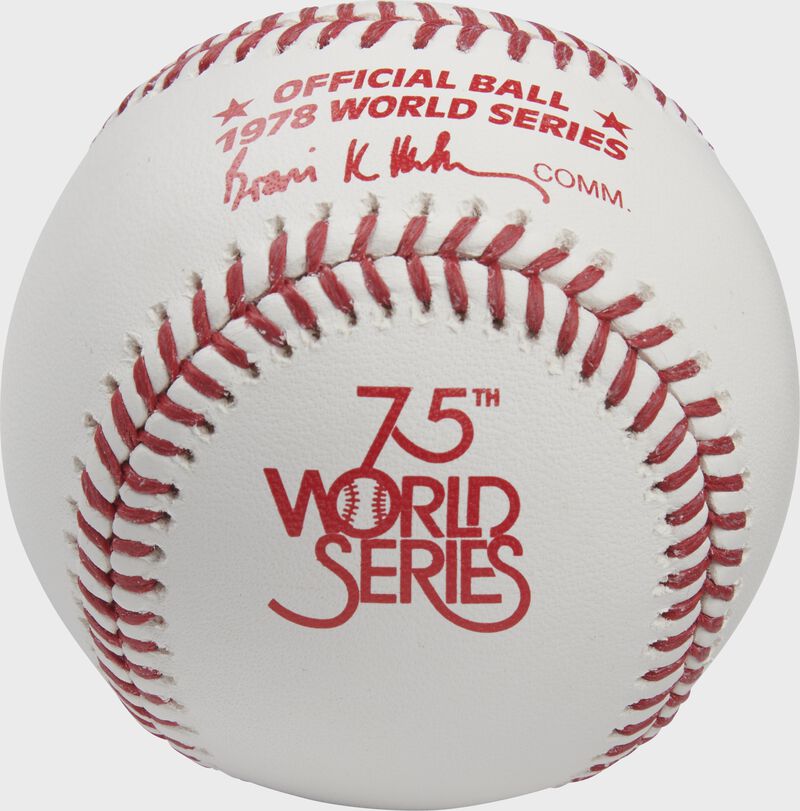 Rawlings MLB World Series Commemorative Baseball, 1978