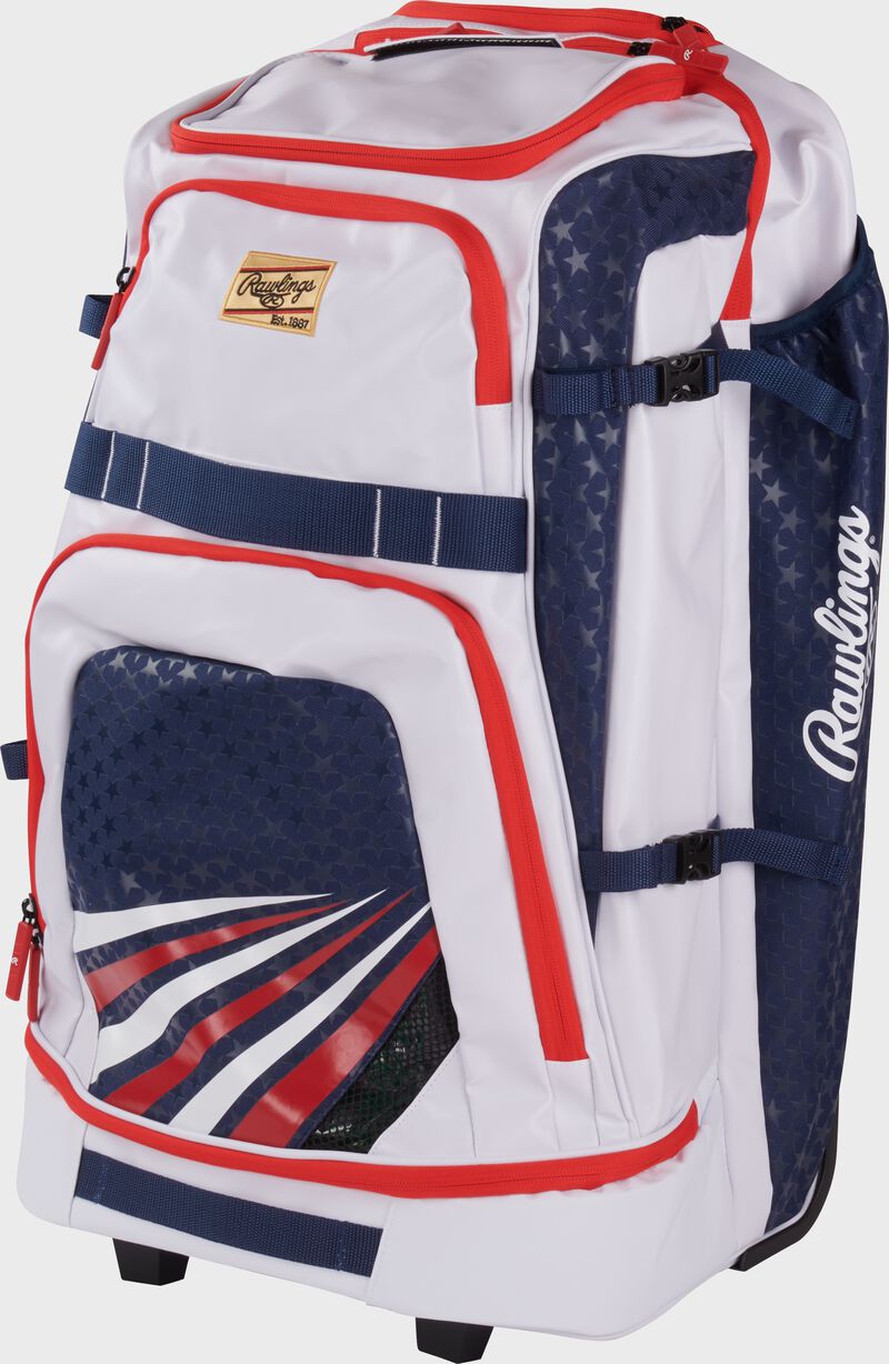 Rawlings Gold Collection Wheeled Bag, USA, RSGGCWHBG-US
