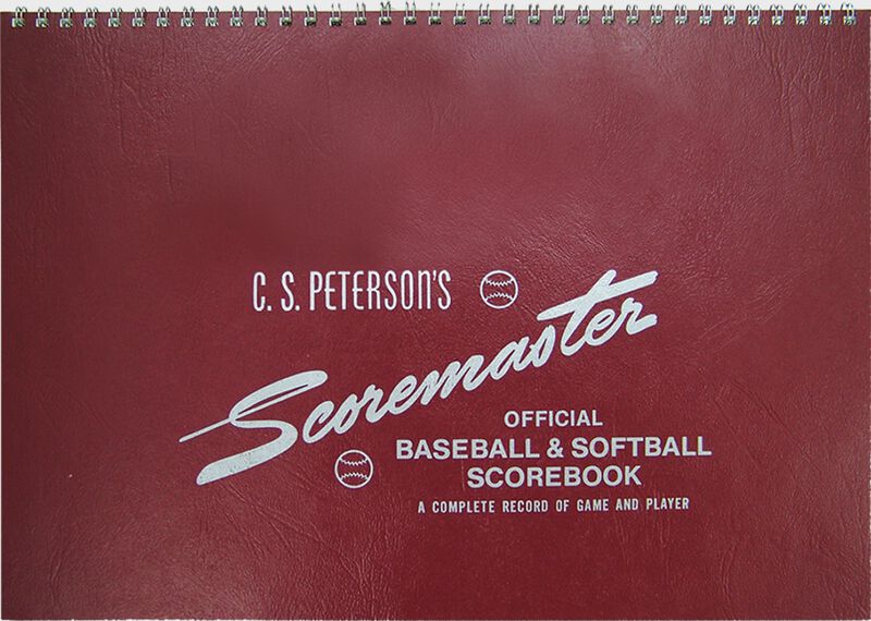 Rawlings Scoremaster Baseball/Softball Scorebook SKU #7SB1