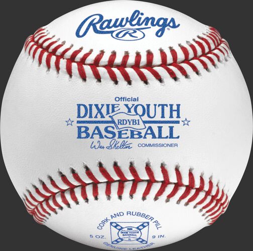 RDYB1 Dixie youth competition grade baseball with raised seams