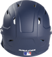 Back-side view of Navy Rawlings Mach Carbon Batting Helmet - SKU: MAAR image number null
