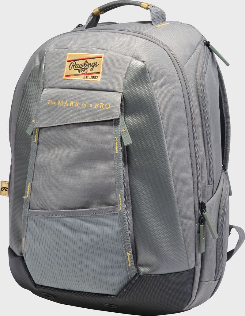 Rawlings Gold Collection Utility Backpack, Graphite