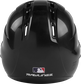 Back view of Black R16 Reverse Clear Coat Batting Helmet | Junior & Senior - SKU: RSGR6R00 image number null