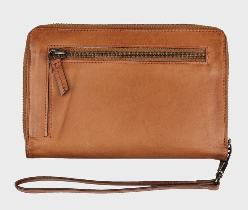 Baseball Stitch iPhone Zip Wallet