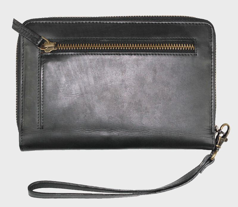 Baseball Stitch iPhone Zip Wallet